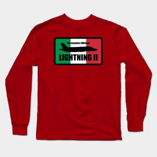 Italian F-35 Lightning Long Sleeve T-Shirt